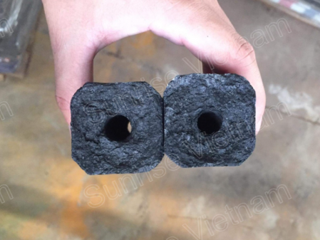Square Sawdust Briquette Charcoal 